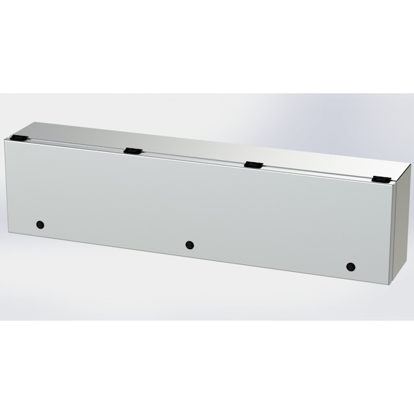 1/4 Turn Latch Electrical Enclosures, 9 in H, 6 in D, 36 in W, NEMA 3R, 4, 4X, 12, 13